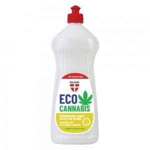 Ekologiškas indų ploviklis "ECO Cannabis"  citrinos kvapo 500ml (geriausias iki 2026m. balandžio pabaigos)